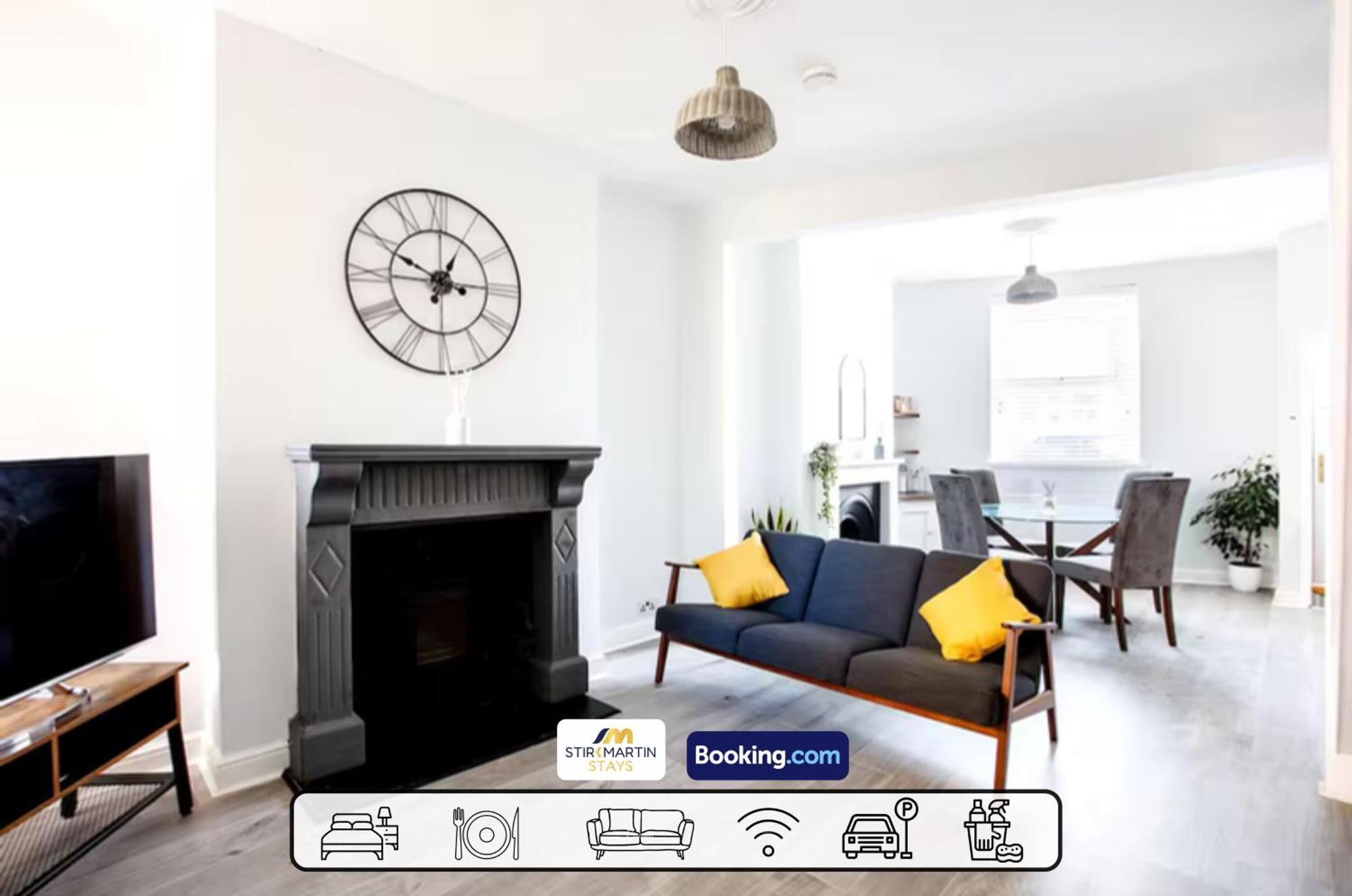 Comfy 3Bed House By Stirkmartin Stays Short Lets & Serviced Accommodation Cardiff With Free Parking & 8Mins To City Centre ภายนอก รูปภาพ